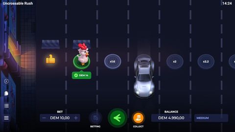 Uncrossable Rush oyun ekranı